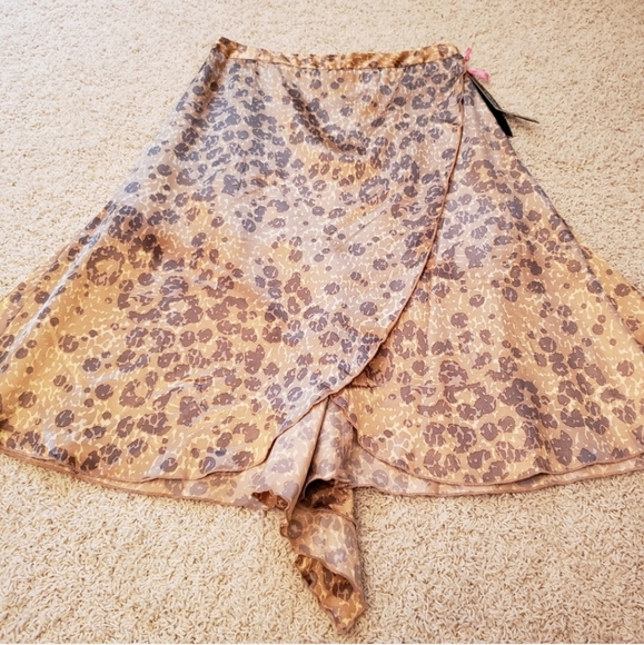 Pierre Cardin Vintage Animal Print Skirt Size 8 NWT - Picture 10 of 16